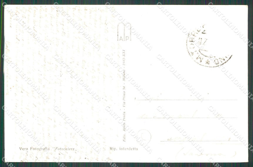 Trento Torbole Lago di Garda ABRASA Foto cartolina QZ9716 – retro
