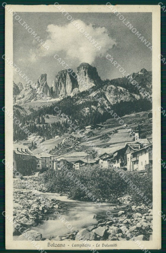 Trento Campitello Val di Fassa cartolina QZ9737 – fronte