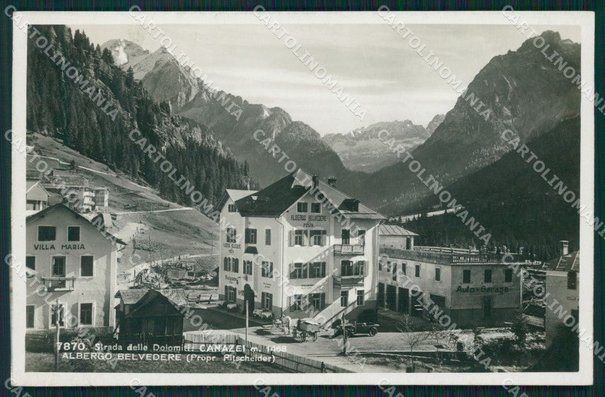 Trento Canazei Val di Fassa Foto cartolina QZ9744 – fronte