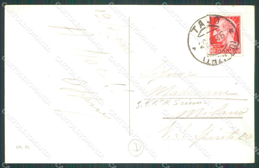 Trento Vervò cartolina QZ9768 – retro