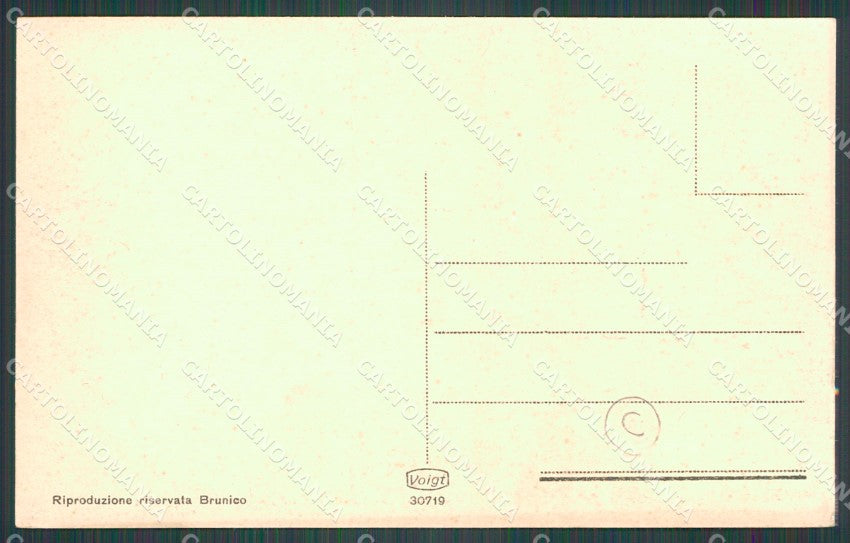 Trento Palù Sesto Cima Undici Croda Rossa cartolina QZ9781 – retro