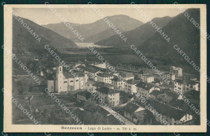 Trento Ledro Bezzecca Lago di Ledro cartolina QZ9785 – fronte