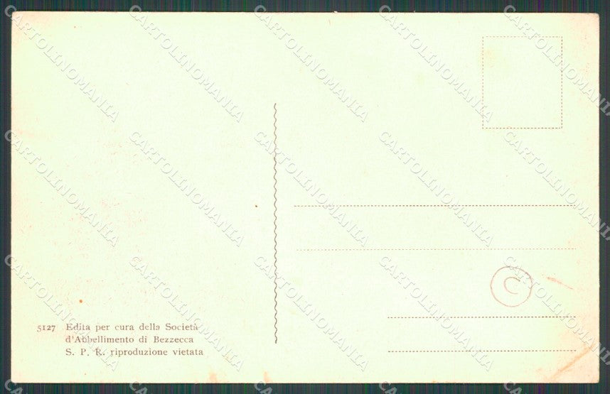 Trento Ledro Bezzecca Lago di Ledro cartolina QZ9785 – retro