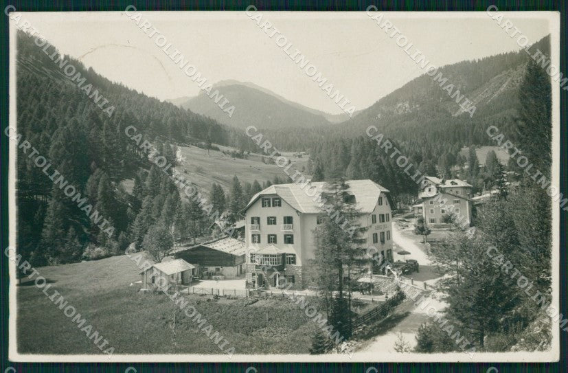 Trento Tesero Stava Foto cartolina QZ9805 – fronte