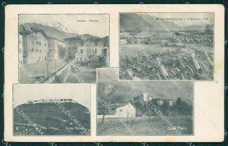 Trento Calliano di Beseno STRAPPINO PIEGHINA cartolina QZ9815 – fronte