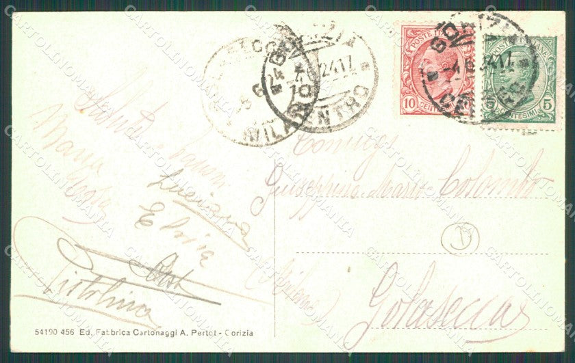Gorizia Città cartolina QZ9825 – retro