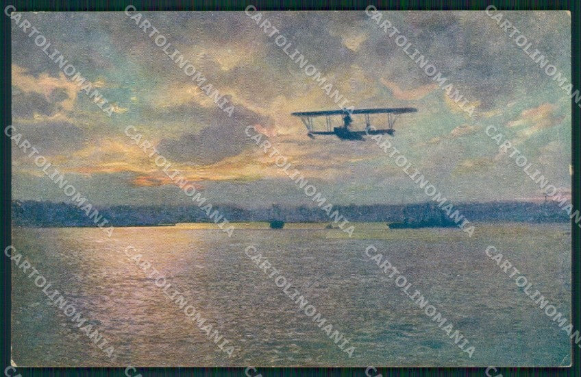 Gorizia Città Idrovolante Aviazione cartolina QZ9827 – fronte