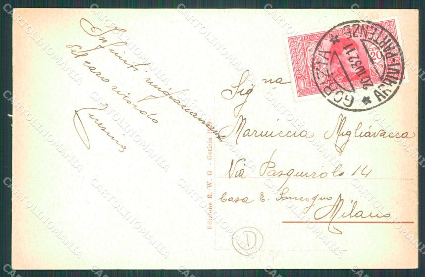 Gorizia Città cartolina QZ9828 – retro