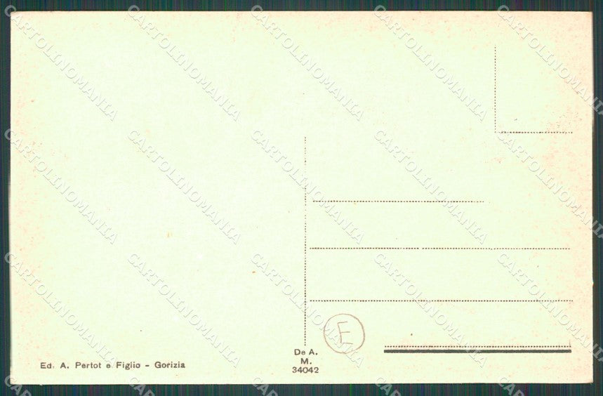 Gorizia Città Rovine Guerra cartolina QZ9833 – retro