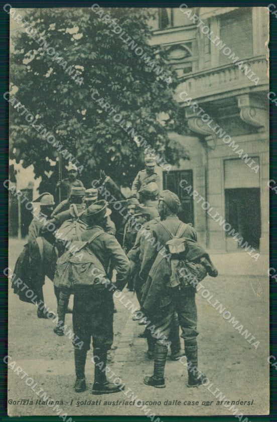 Gorizia Città Militari ABRASA cartolina QZ9834 – fronte