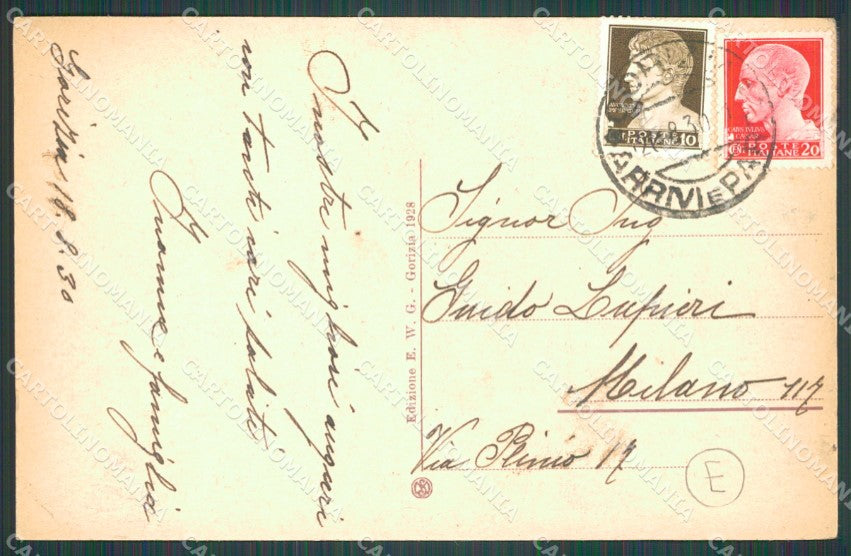 Gorizia Città cartolina QZ9836 – retro