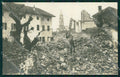 Gorizia San Canziano d'Isonzo Begliano Rovine Foto cartolina QZ9842 – fronte
