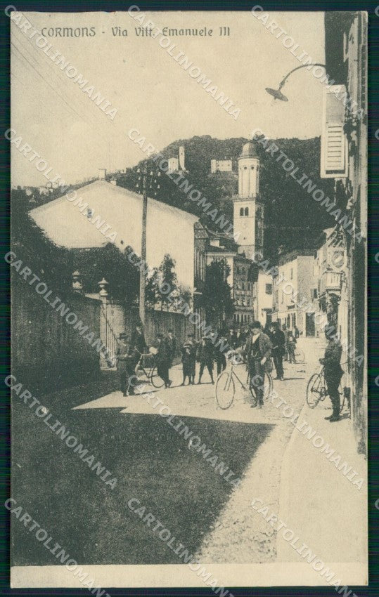 Gorizia Cormons cartolina QZ9863 – fronte
