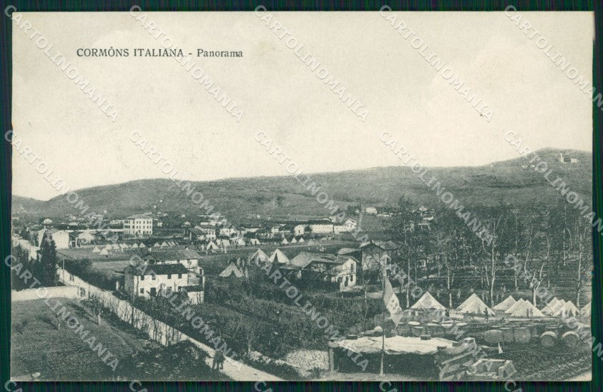 Gorizia Cormons cartolina QZ9867 – fronte