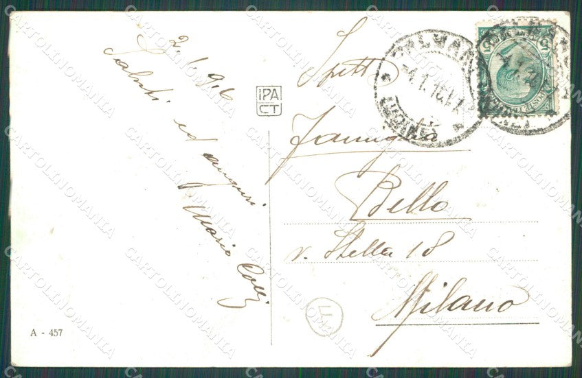 Gorizia Cormons Militari cartolina QZ9870 – retro