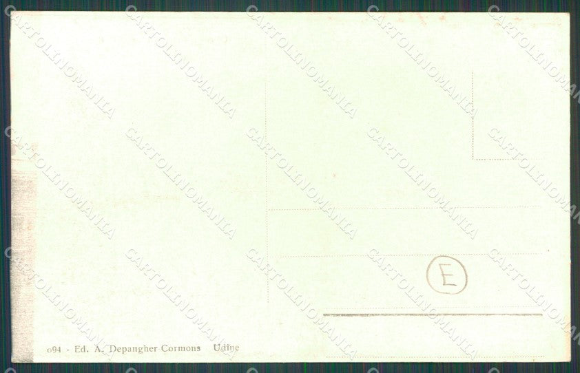 Gorizia Cormons RIFILATA cartolina QZ9873 – retro
