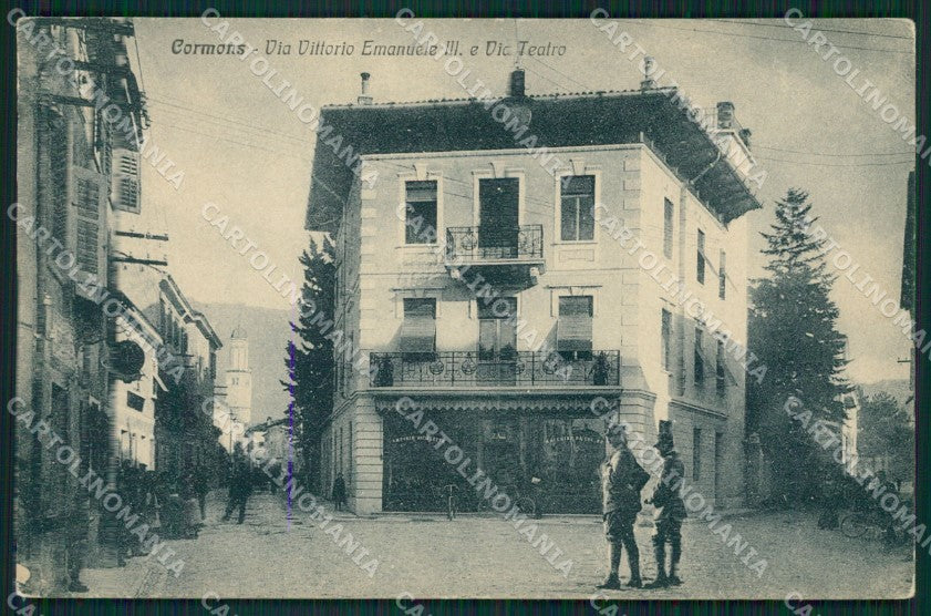 Gorizia Cormons cartolina QZ9874 – fronte