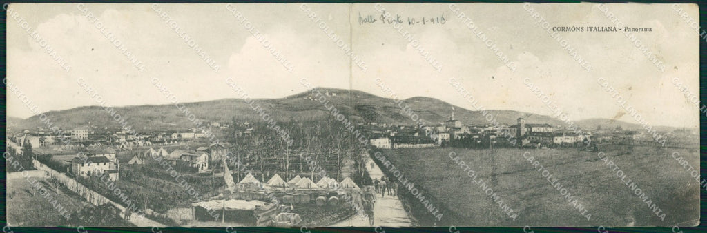 Gorizia Cormons Doppia cartolina QZ9875 – fronte