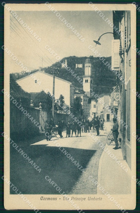 Gorizia Cormons cartolina QZ9876 – fronte