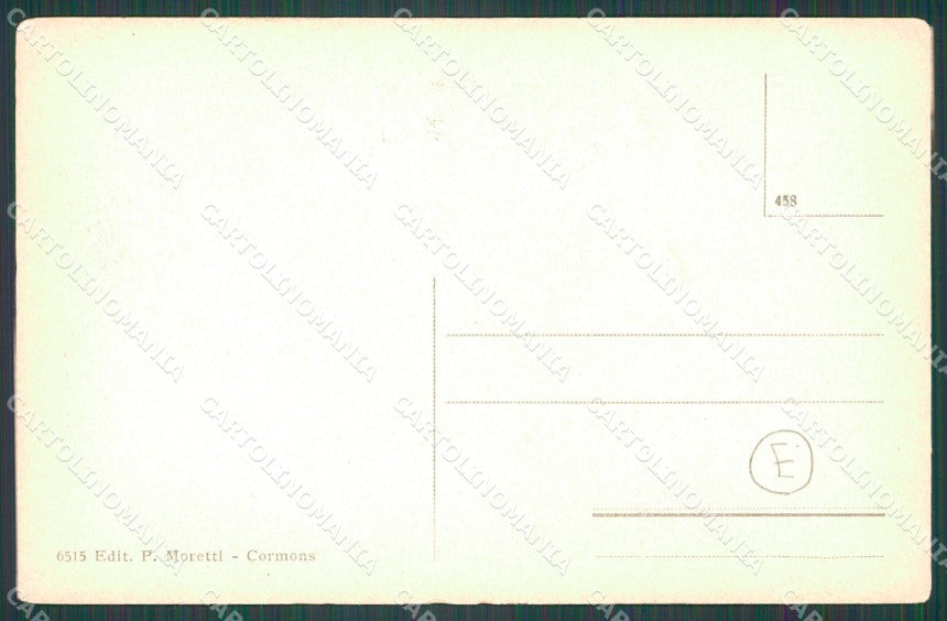 Gorizia Cormons cartolina QZ9876 – retro