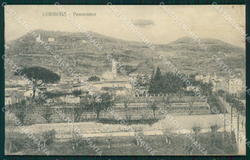 Gorizia Cormons RIFILATA cartolina QZ9878 – fronte