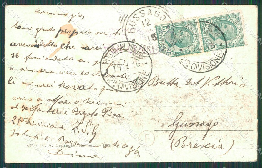 Gorizia Cormons RIFILATA cartolina QZ9879 – retro