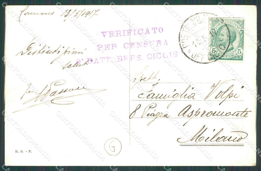 Gorizia Cormons cartolina QZ9883 – retro