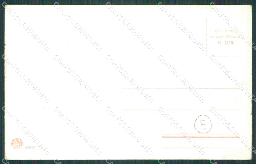 Gorizia Gradisca d'Isonzo Carducci STRAPPINO cartolina QZ9894 – retro