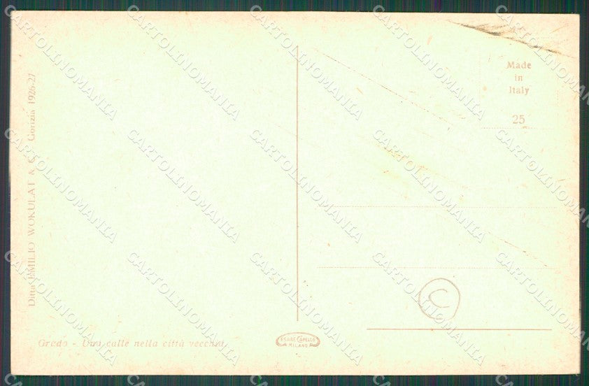 Gorizia Grado cartolina QZ9904 – retro