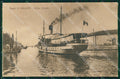 Gorizia Grado Battello Trieste cartolina QZ9912 – fronte