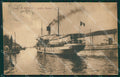 Gorizia Grado Battello Trieste cartolina QZ9915 – fronte