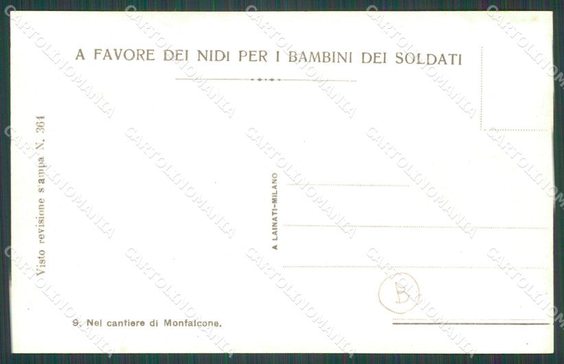 Gorizia Monfalcone Cantiere Navale Foto cartolina QZ9921 – retro