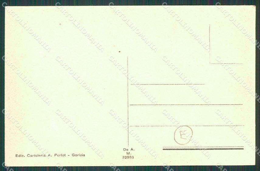 Gorizia Sagrado Monte San Michele Galleria WWI cartolina QZ9941 – retro