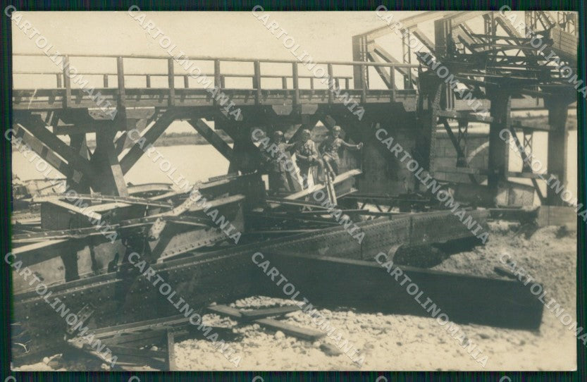 Gorizia Sagrado Militari WWI Foto cartolina QZ9953 – fronte