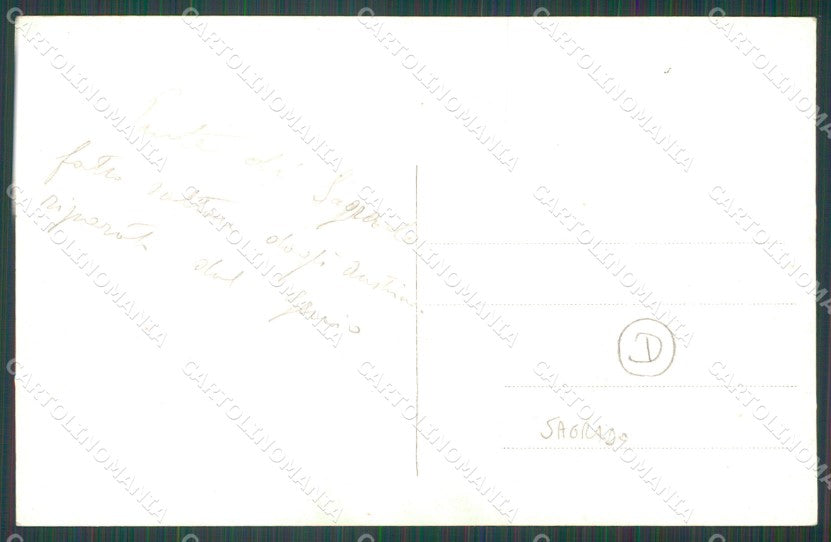 Gorizia Sagrado Militari WWI Foto cartolina QZ9953 – retro