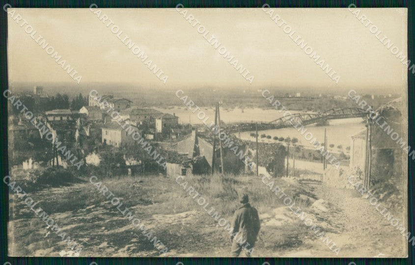 Gorizia Sagrado Militari WWI Foto cartolina QZ9954 – fronte