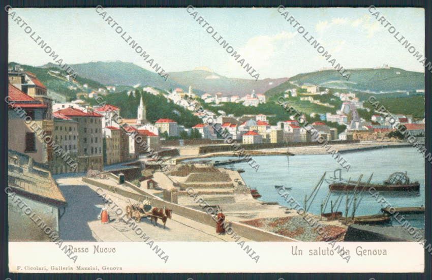Genova cartolina RB0002 – fronte