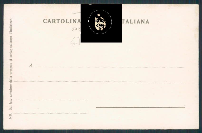 Genova cartolina RB0002 – retro