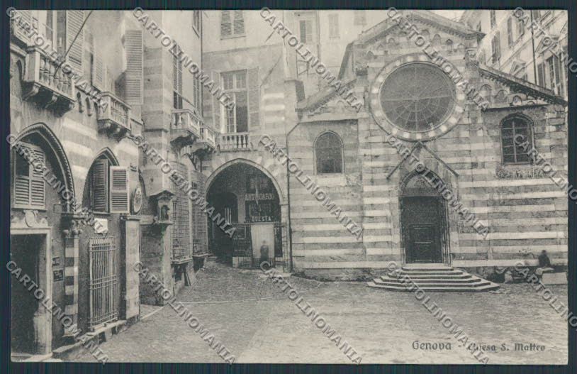 Genova cartolina RB0006 – fronte