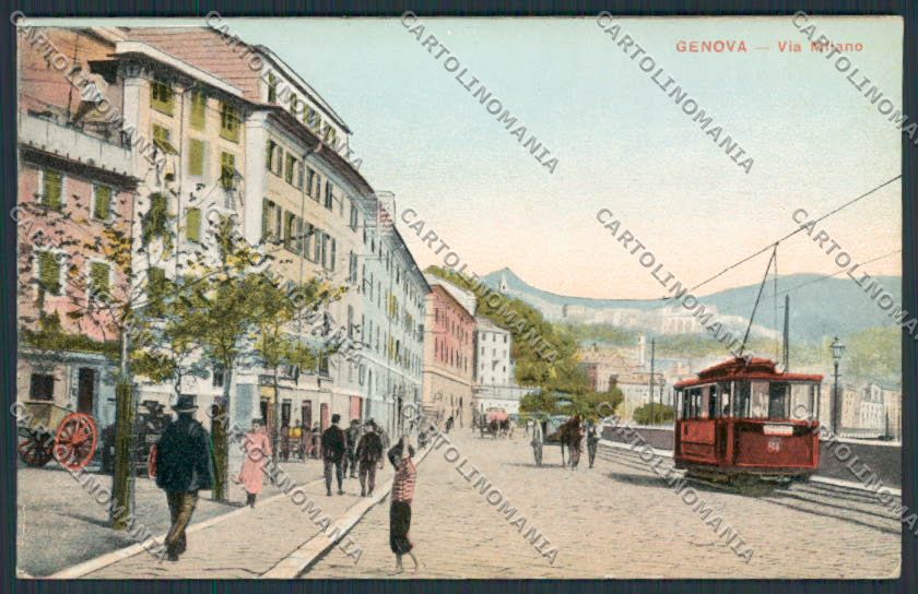 Genova cartolina RB0013 – fronte