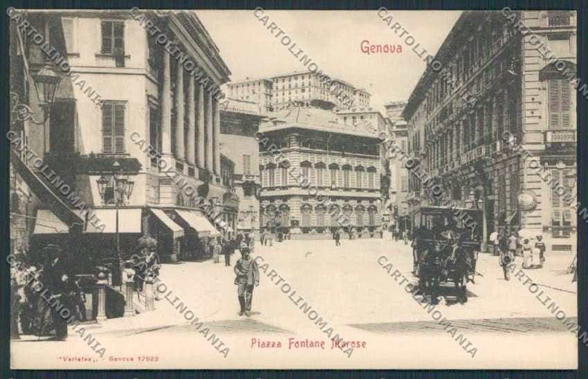 Genova cartolina RB0018 – fronte