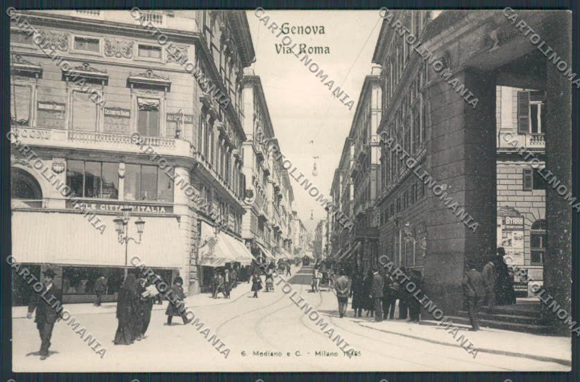 Genova cartolina RB0023 – fronte