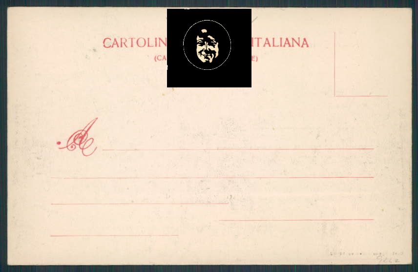 Genova cartolina RB0025 – retro