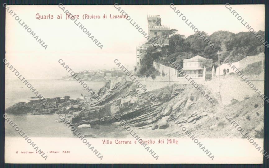 Genova Quinto cartolina RB0039 – fronte