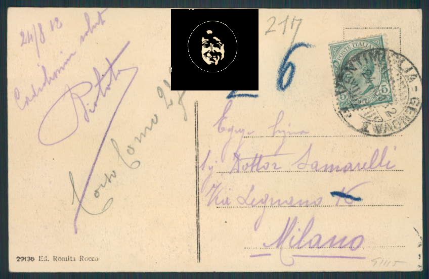 Savona cartolina RB0051 – retro