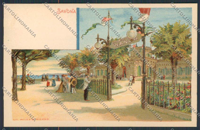 Savona Gruss cartolina RB0057 – fronte