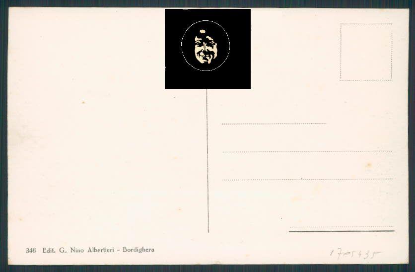 Imperia Bordighera cartolina RB0075 – retro