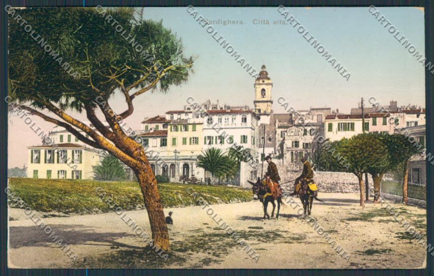 Imperia Bordighera cartolina RB0077 – fronte