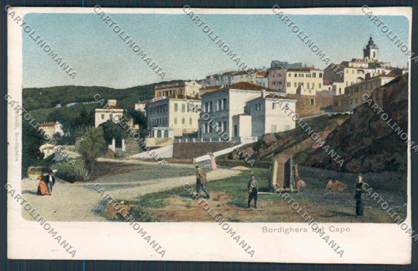 Imperia Bordighera cartolina RB0078 – fronte