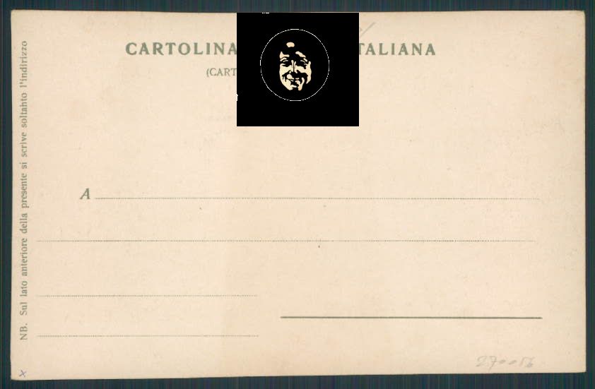 Imperia Bordighera cartolina RB0078 – retro